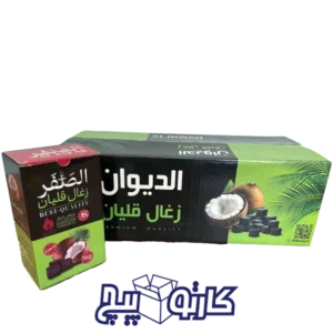 کارتن زغال فشرده (نارگیل)